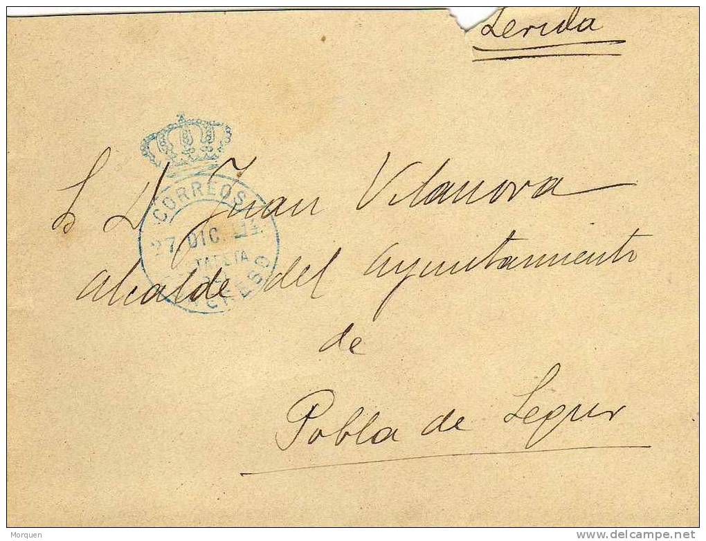 6757. Carta Madrid 1904. Franquicia Estafeta Congreso - Briefe U. Dokumente