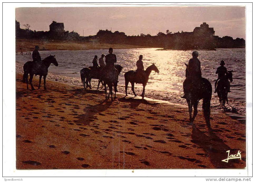 13469 Bretagne Couleurs, Promenade Equestre Soleil Couchant . Jack 3285.  Cheval - Hippisme