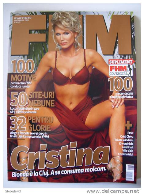 FHM  ROUMANIE 130 Pages PIN UP - Zeitungen & Zeitschriften