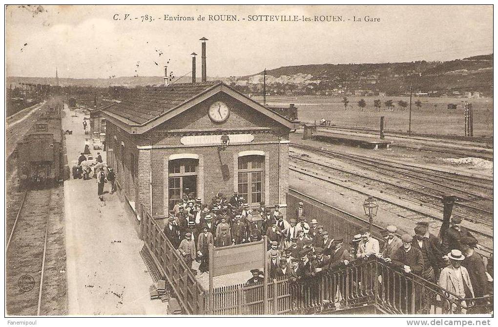 SOTTEVILLE-LES-ROUEN .  La Gare - Sotteville Les Rouen