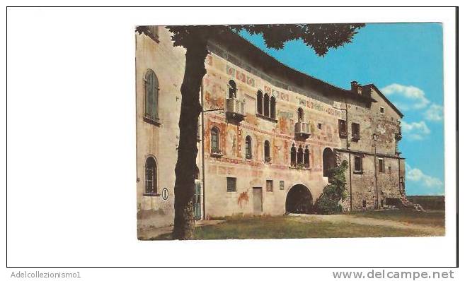 17335)cartolina Illustratoria  Spilimbergo - Il Castello - Pordenone