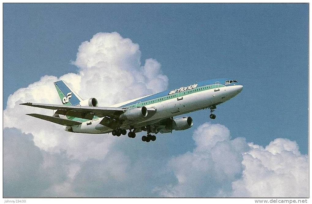 AIR FLORIDA - McDONNELL DOUGLAS DC-10-30CF ( Photo : Peter W. KLEIN ) - 1946-....: Ere Moderne