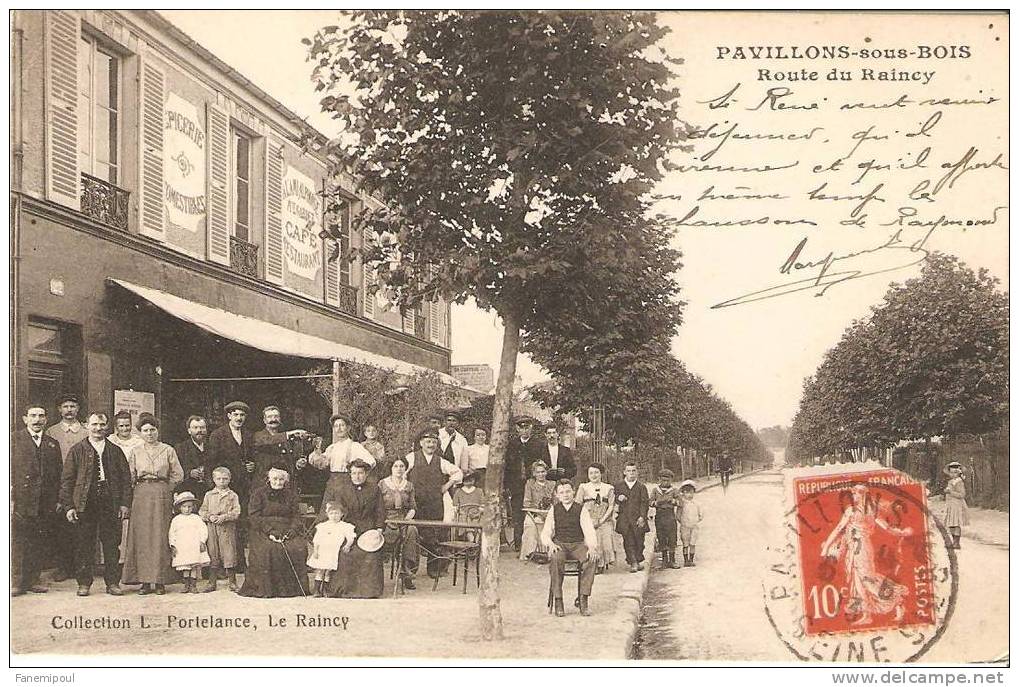 PAVILLONS-SOUS-BOIS .  Route De Raincy - Les Pavillons Sous Bois
