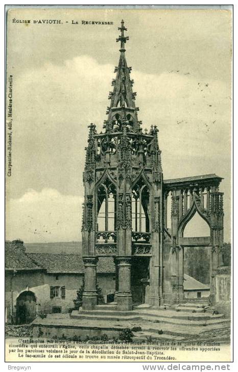 55 - CPA Avioth - L'Eglise - La Recevresse - Avioth