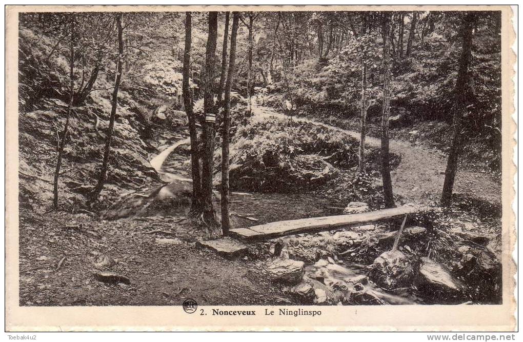 Aywaille  -  Nonceveux  -  Le Ninglinspo  -  1960 - Aywaille