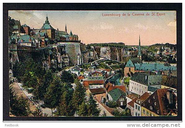 1963 Stengel Postcard Luxembourg De La Caserne De St. Esprit  - Ref 311 - Luxembourg - Ville