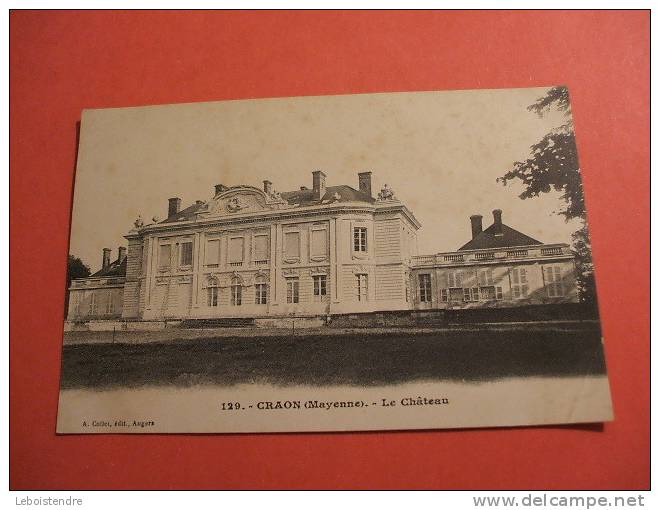 CPA-(53-MAYENNE) -CRAON-LE CHATEAU - Craon