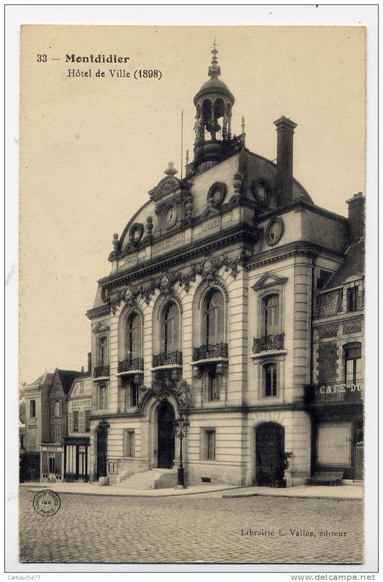 P7 - MONTDIDIER - Hôtel De Ville - Montdidier