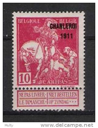 Belgie OCB 107 (*) - 1910-1911 Caritas