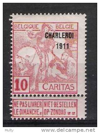 Belgie OCB 106 (*) - 1910-1911 Caritas