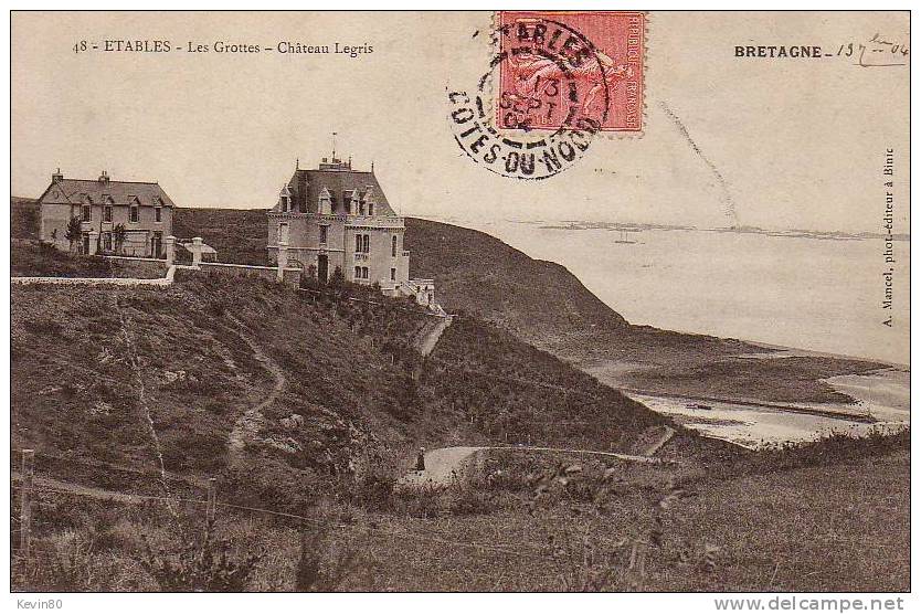 22 ETABLES SUR MER Les Grttes Château Legris - Etables-sur-Mer