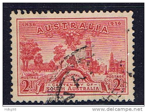AUS+ Australien 1936 Mi 134 Gründung Südaustraliens - Usados