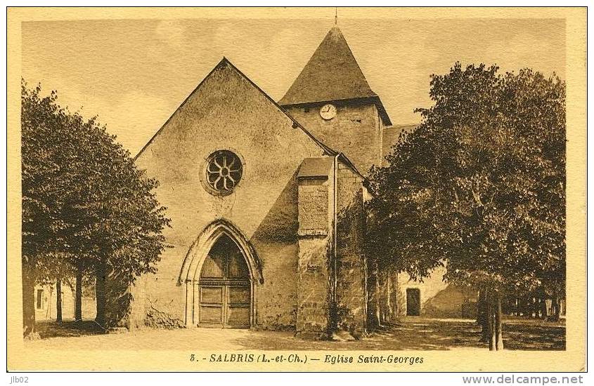 5 - Salbris (L Et Ch) - Eglise Saint-Georges - Salbris