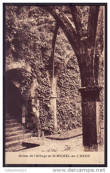 VENDEE - Saint Michel En L'Herm - Ruines De L'Abbaye - Saint Michel En L'Herm