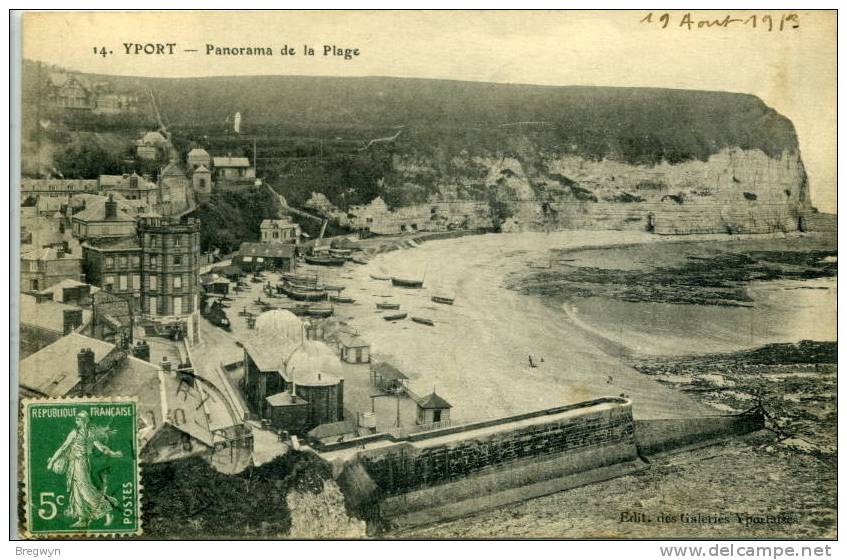 76 - CPA Yport - Panorama De La Plage - Yport