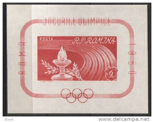 ROMANIA - ROUMANIE - 1960 - GIOCHI OLIMPICI DI ROMA - YT BF 47/48 ** - Estate 1960: Roma