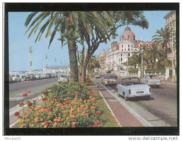 Nice Promenade Des Anglais & Negresco édit.MAR N° 739 Automobiles Simca Cabriolet Mercedes ...belle Cpsm - Places, Squares