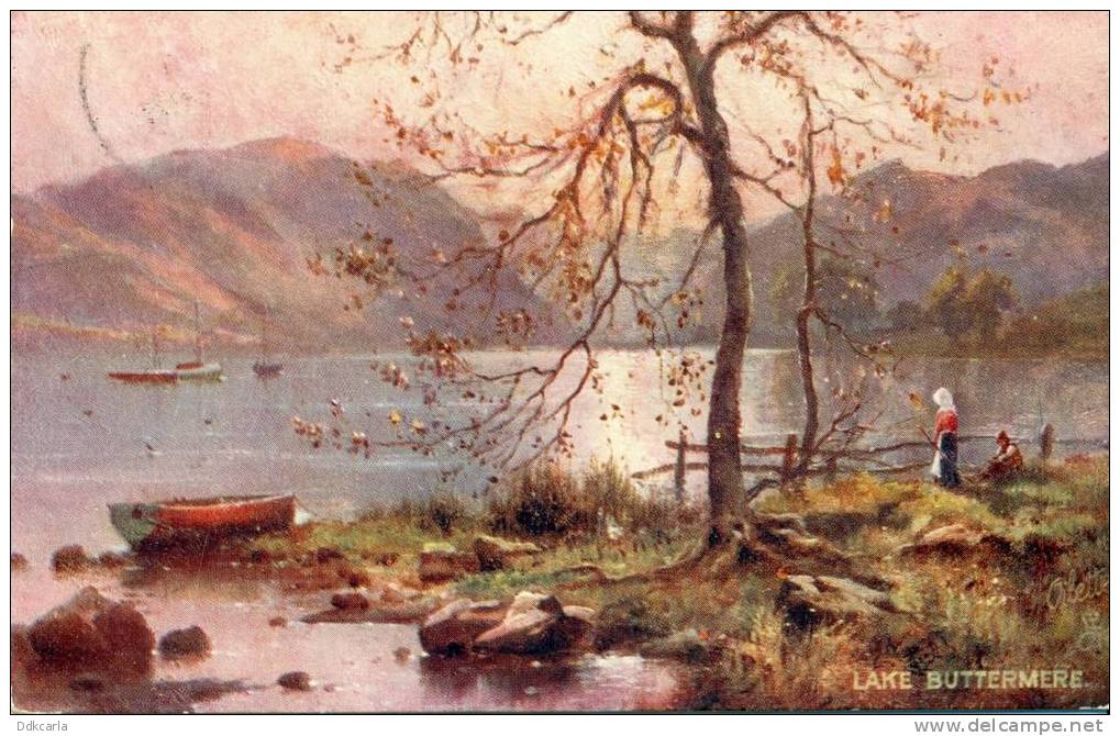 Tuck´s Post Card - Lake Buttermere - Buttermere