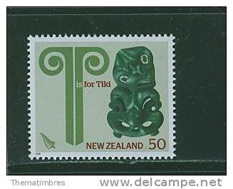 NZ0057 T Alphabet Tiki Bijou Oiseau Nouvelle Zelande 2008 Neuf ** - Astronomy