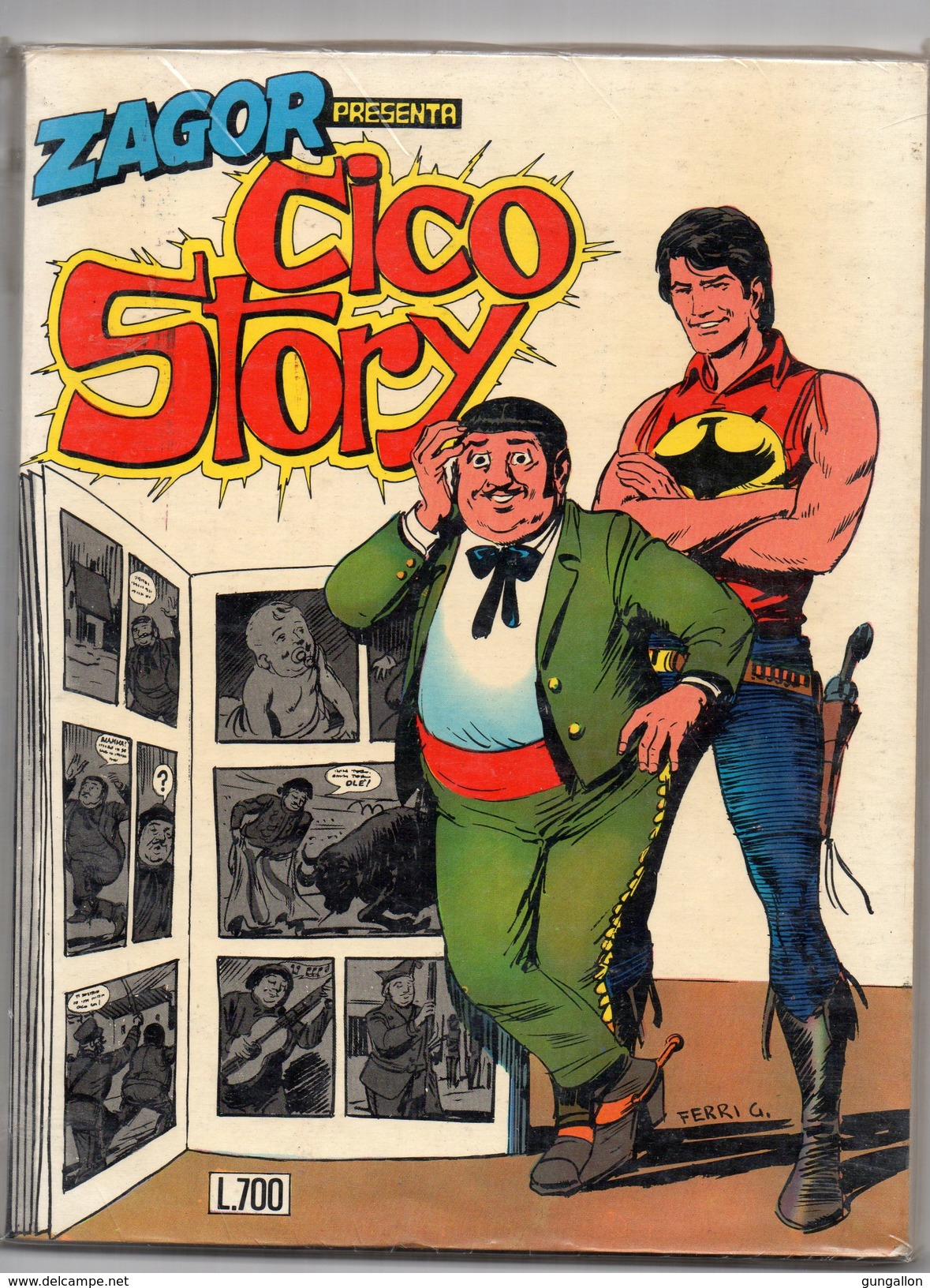 Zagor Presenta:(Daim Press 1979) "Cico Story" - Zagor Zenith