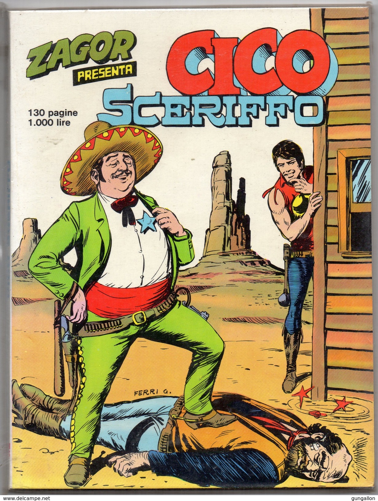 Zagor Presenta:(Daim Press 1982) " Cico Sceriffo" - Zagor Zenith