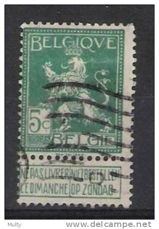 Belgie OCB 110 (0) - 1912 Pellens