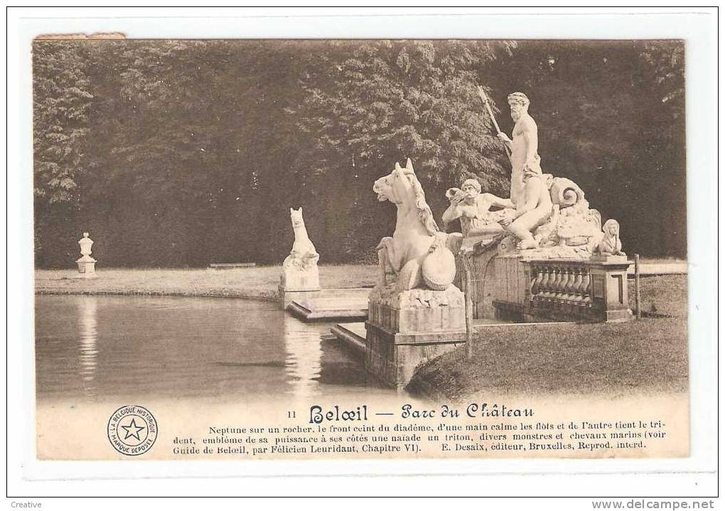 Beloeil 1913- Fontaine De Neptune - Beloeil