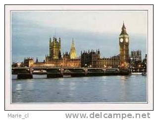 Belle Carte De LONDRES. Pont De Westminster, Big Ben, Parlement. - Houses Of Parliament