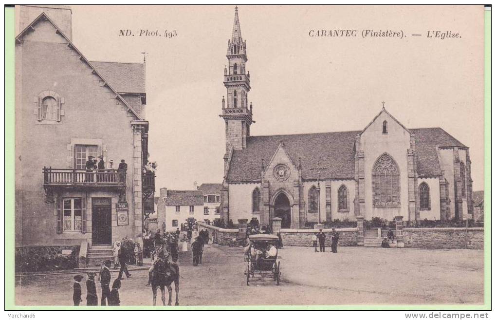 FINISTERE.CARANTEC.L EGLISE - Carantec