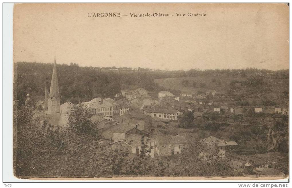 CpF0680 - L'Argonne - VIENNE Le CHATEAU - Vue Générale - (51 - Marne) - Fère-Champenoise