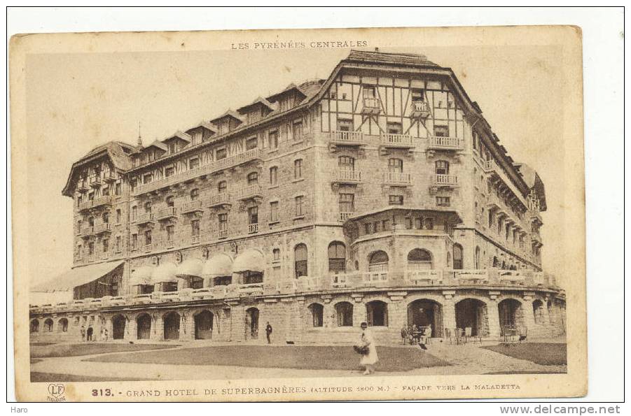 Grand Hôtel De SUPERBAGNERES - Façade Vers La Maladetta (Y4)sf4 - Superbagneres