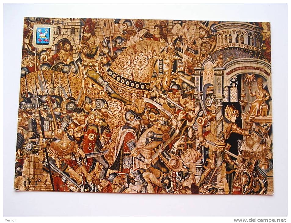 Espana - ZAMORA -Destrucción De Troya  - Tapiz -Tapisserie,Tapijtwerk, Tapestry - 1960-70´s - VF   D45739 - Zamora