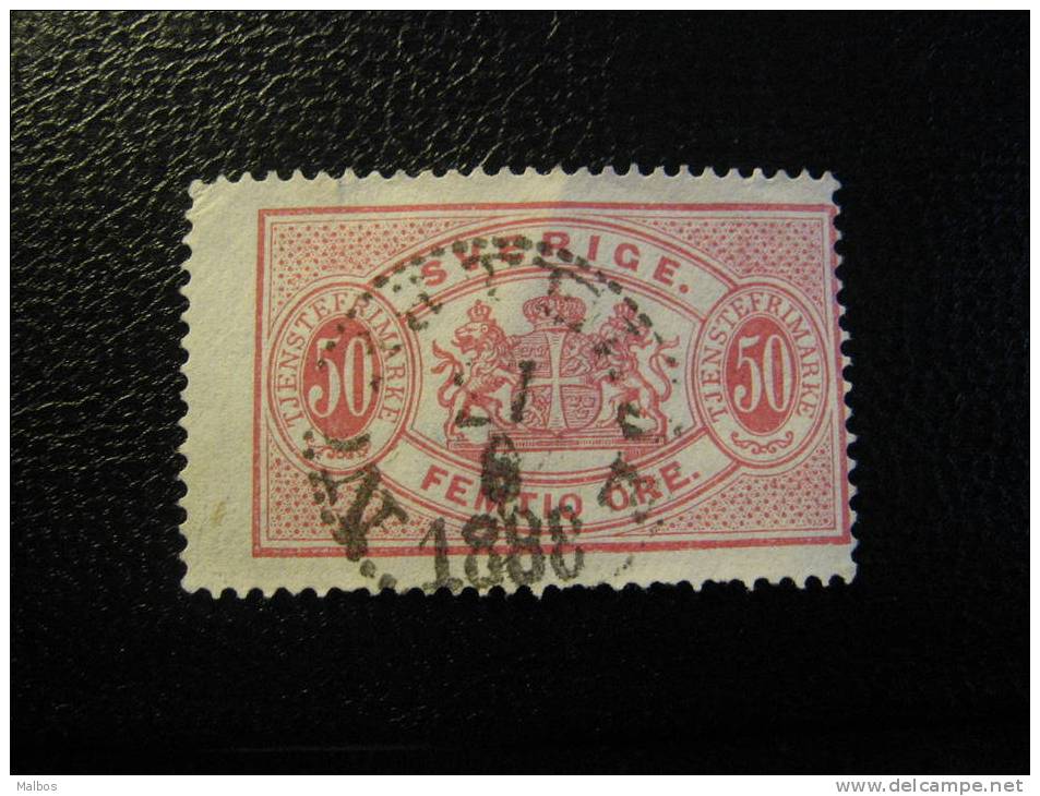 SUEDE  Service - Official Stamp (o) YT N° 10 (A) Dent 13x13 - Dienstzegels