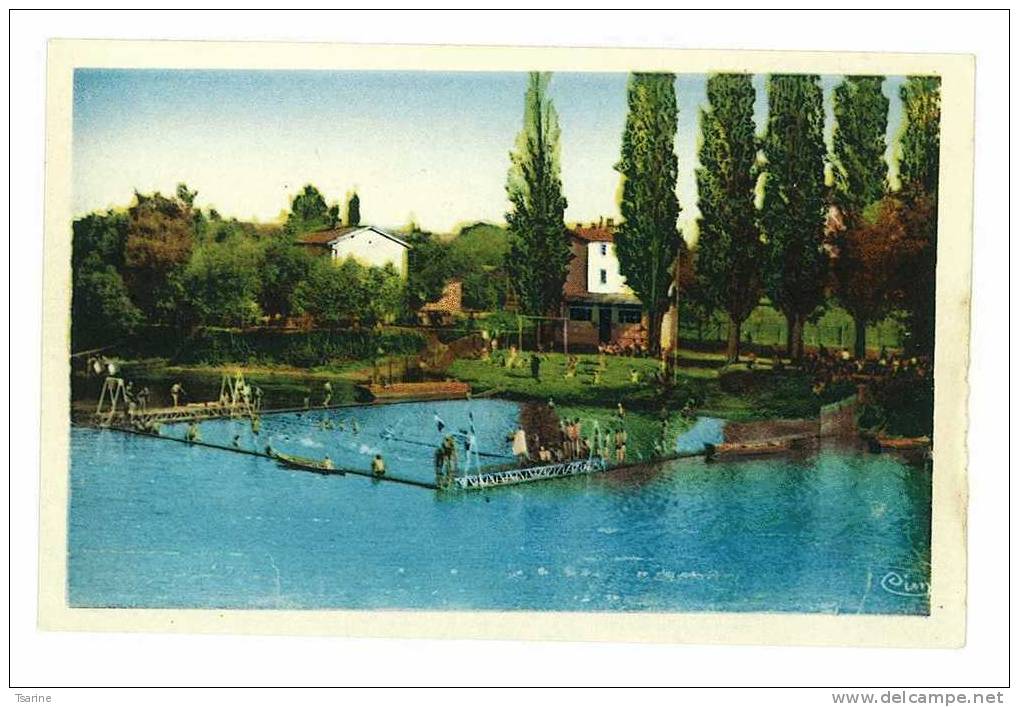 01 - Lot De 2 Carte De La Plage De Trévoux - Trévoux