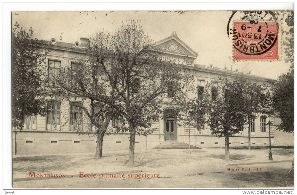 MONTBRISON. - Ecole Primaire Supérieure. - Montbrison