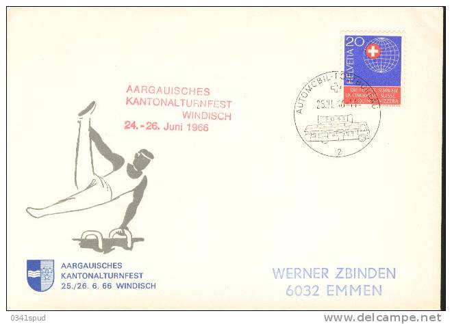 1966 Suisse  Gymnastique  Gymnastics Ginnastica - Gymnastique