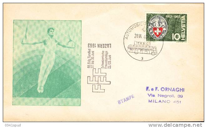 1963 Suisse  Gymnastique  Gymnastics Ginnastica - Gymnastics