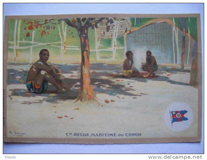 Cie Maritime Belge Du Congo  Illustrée - Autres & Non Classés