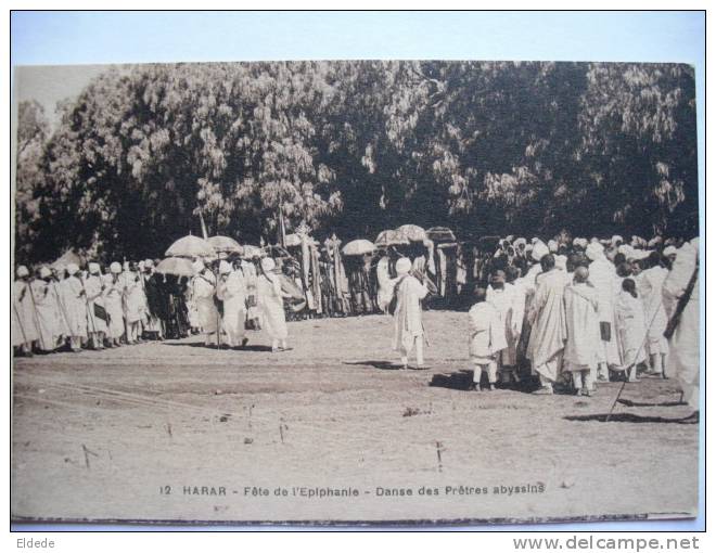 Harar Fete De L Epiphanie Danse Des Pretres Abyssins - Ethiopie