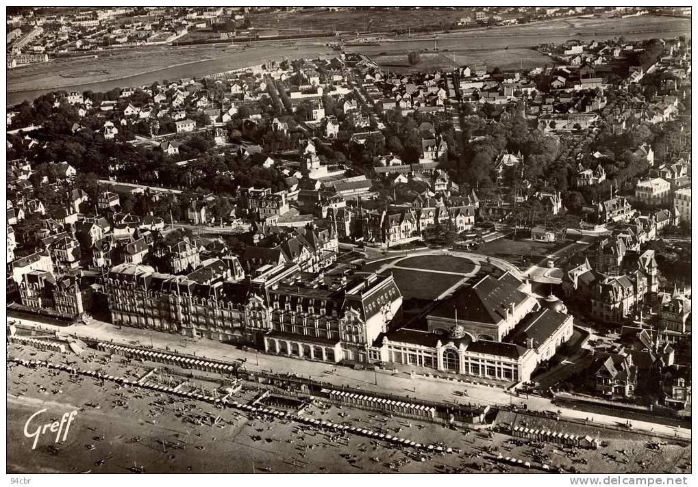 CPSMGF(  14) CABOURG Vue Aerienne - Cabourg