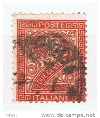 I Italien 1863 Mi 24 Ziffernmarke - Used