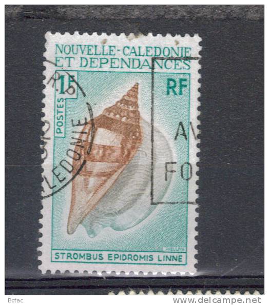 368  OBL  Y&T  "coquillages" Strombus Epidromis  « Nlle Calédonie »  17/46 - Used Stamps