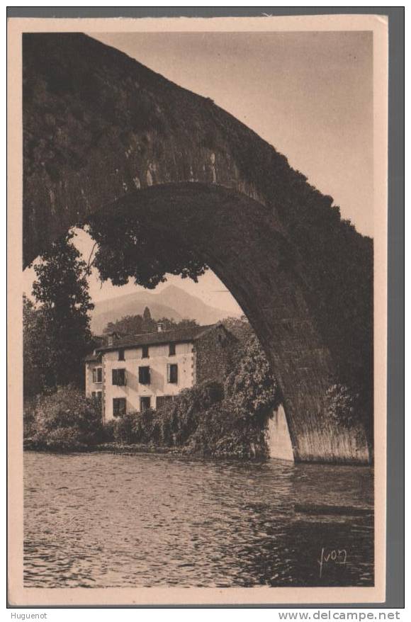 B - CARTE POSTALE - 64 - ST ETIENNE DE BAIGORRY - LE VIEUX PONT SUR LA NIVE - - Saint Etienne De Baigorry