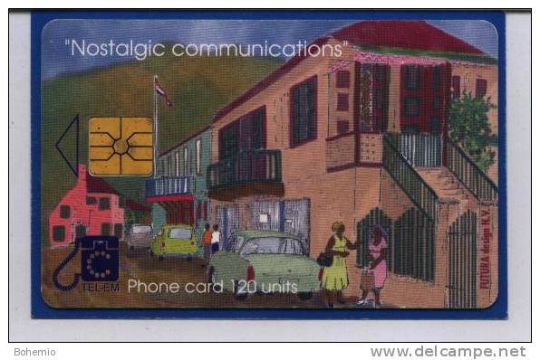 St. Martin "Nostalgic Communications" 120 Untis - Antillen (Nederlands)