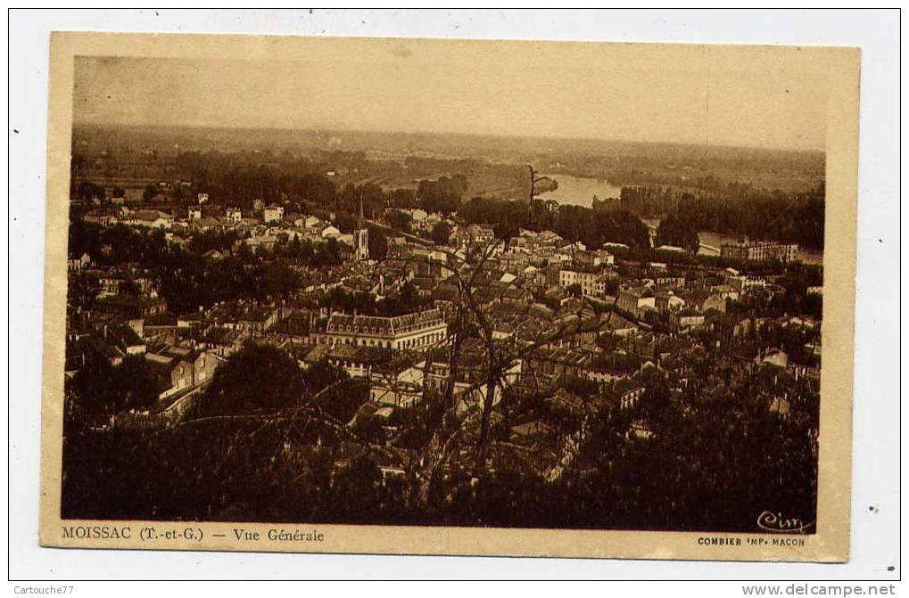 P7 -  MOISSAC - Vue Générale - Moissac