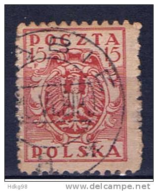 PL+ Polen 1919 Mi 104 Wappen - Usati