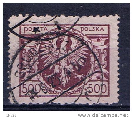 PL+ Polen 1923 Mi 179 Wappenadler - Usati