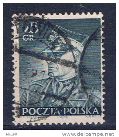 PL+ Polen 1937 Mi 319 Rydz-Smigly - Usati