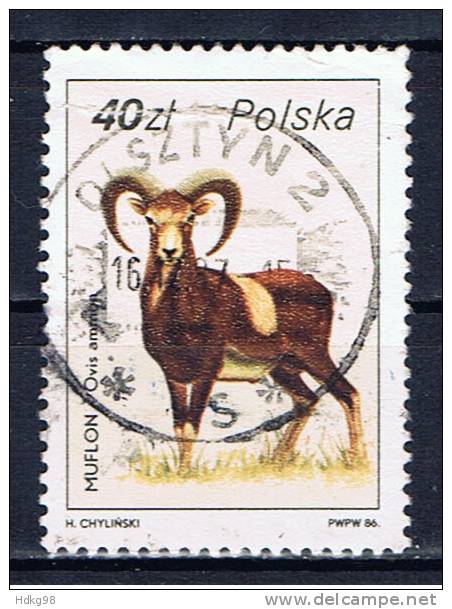 PL+ Polen 1986 Mi 3024 Steinbock - Used Stamps