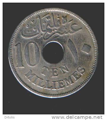 EGYPT / 10 MMs. / 1917 / SULTAN HUSSAIN KAMEL / 2 SCANS . - Aegypten